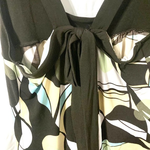 Tempted Hearts Women's XL Geometric Abstract Y2K Top - Picture 5 of 10